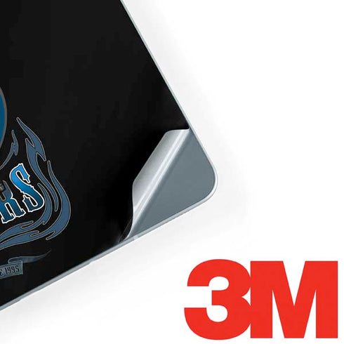 Liquid Blue NFL Carolina Panthers Running Back Galaxy Book 12in Skin