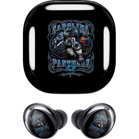 Liquid Blue NFL Carolina Panthers Running Back Galaxy Buds Pro Skin