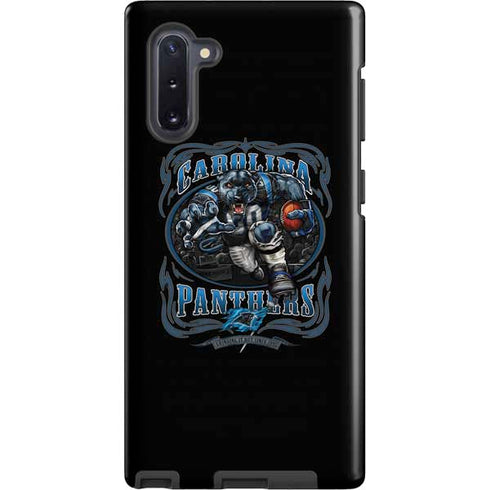 Liquid Blue NFL Carolina Panthers Running Back Galaxy Note 10 Pro Case