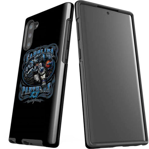 Liquid Blue NFL Carolina Panthers Running Back Galaxy Note 10 Pro Case