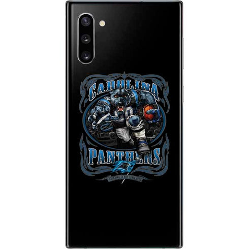 Liquid Blue NFL Carolina Panthers Running Back Galaxy Note 10 Skin