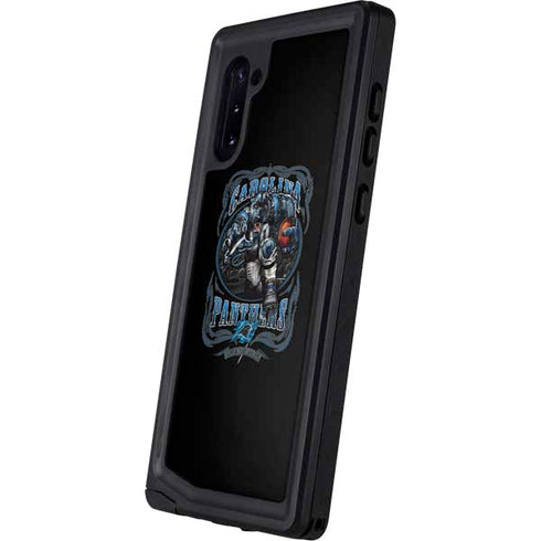Liquid Blue NFL Carolina Panthers Running Back Galaxy Note 10 Waterproof Case