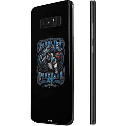 Liquid Blue NFL Carolina Panthers Running Back Galaxy Note 8 Skin