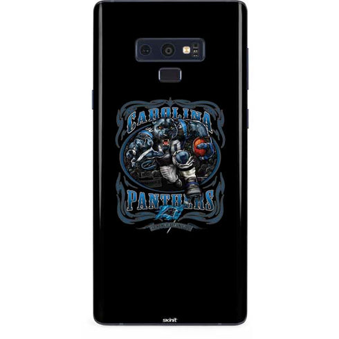 Liquid Blue NFL Carolina Panthers Running Back Galaxy Note 9 Skin