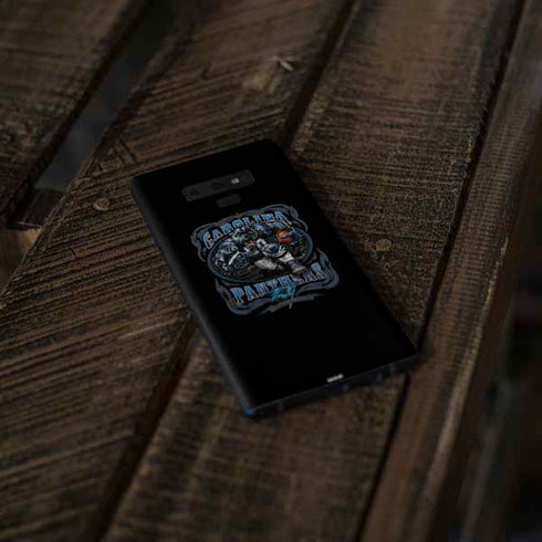 Liquid Blue NFL Carolina Panthers Running Back Galaxy Note 9 Skin
