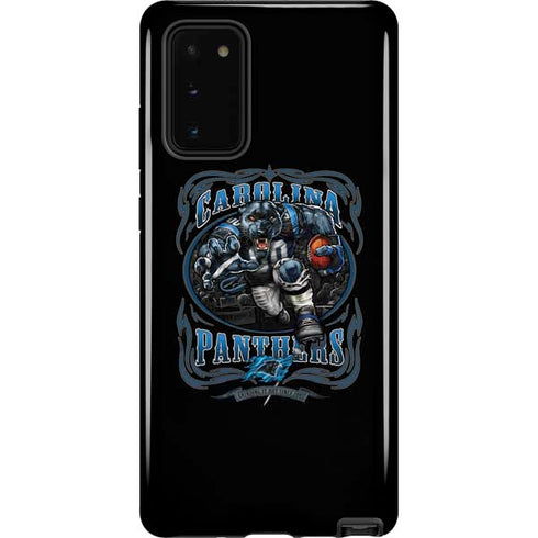 Liquid Blue NFL Carolina Panthers Running Back Galaxy Note20 5G Pro Case
