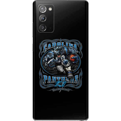 Liquid Blue NFL Carolina Panthers Running Back Galaxy Note20 5G Skin