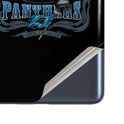 Liquid Blue NFL Carolina Panthers Running Back Galaxy S20 Fan Edition Skin