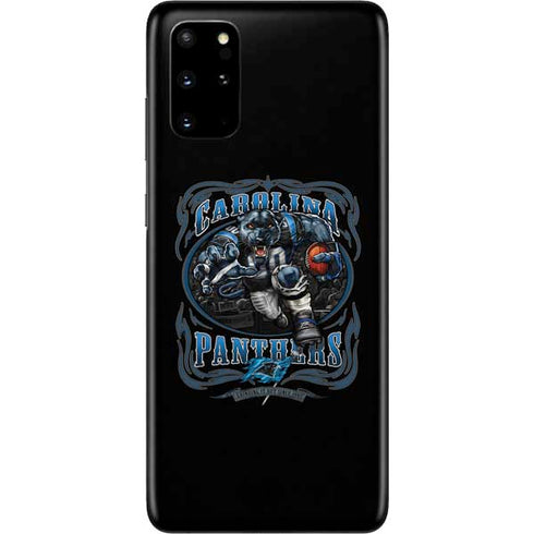 Liquid Blue NFL Carolina Panthers Running Back Galaxy S20 Plus Skin