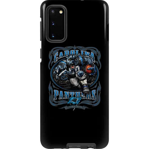 Liquid Blue NFL Carolina Panthers Running Back Galaxy S20 Pro Case
