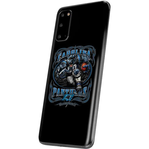 Liquid Blue NFL Carolina Panthers Running Back Galaxy S20 Skin