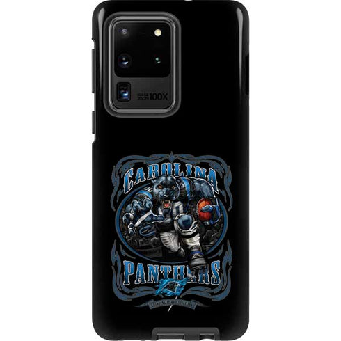 Liquid Blue NFL Carolina Panthers Running Back Galaxy S20 Ultra 5G Pro Case
