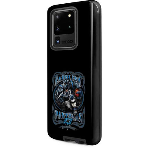Liquid Blue NFL Carolina Panthers Running Back Galaxy S20 Ultra 5G Pro Case