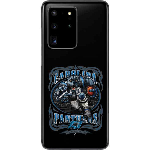 Liquid Blue NFL Carolina Panthers Running Back Galaxy S20 Ultra 5G Skin
