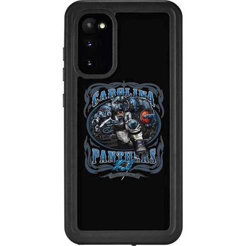 Liquid Blue NFL Carolina Panthers Running Back Galaxy S20 Waterproof Case