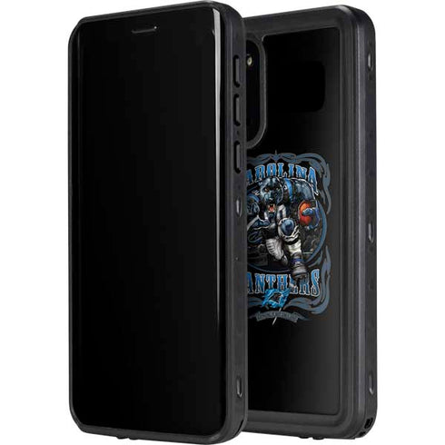 Liquid Blue NFL Carolina Panthers Running Back Galaxy S20 Waterproof Case