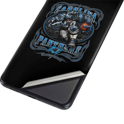 Liquid Blue NFL Carolina Panthers Running Back Galaxy S21 Ultra 5G Skin