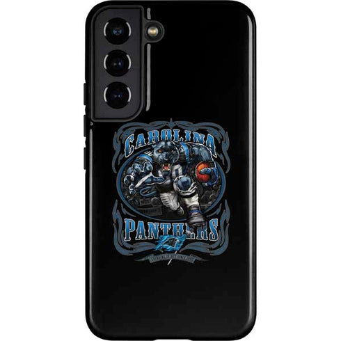 Liquid Blue NFL Carolina Panthers Running Back Galaxy S22 Pro Case