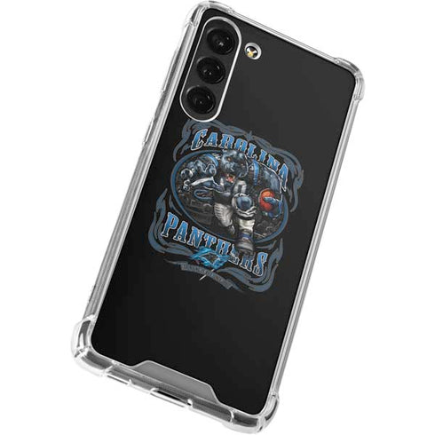 Liquid Blue NFL Carolina Panthers Running Back Galaxy S23 Plus Clear Case