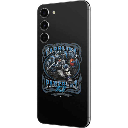 Liquid Blue NFL Carolina Panthers Running Back Galaxy S23 Plus Skin
