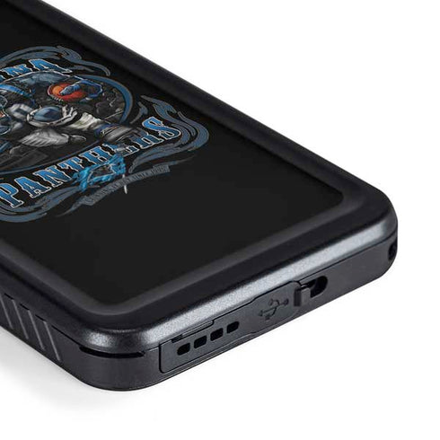 Liquid Blue NFL Carolina Panthers Running Back Galaxy S23 Plus Waterproof Case