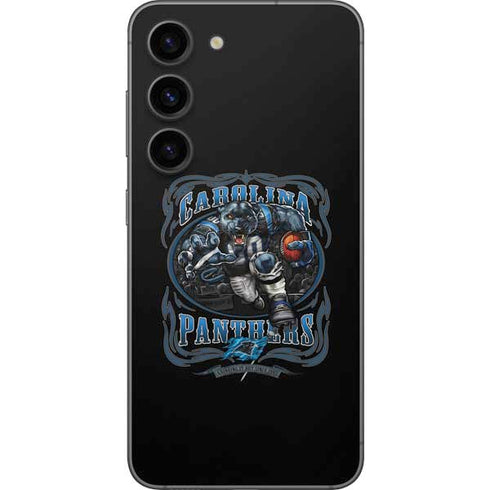 Liquid Blue NFL Carolina Panthers Running Back Galaxy S23 Skin