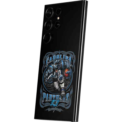 Liquid Blue NFL Carolina Panthers Running Back Galaxy S23 Ultra Skin