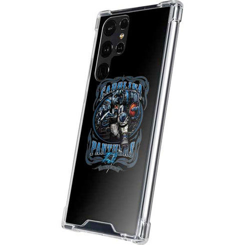 Liquid Blue NFL Carolina Panthers Running Back Galaxy S24 Ultra Clear Case