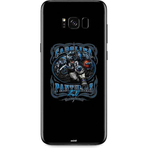 Liquid Blue NFL Carolina Panthers Running Back Galaxy S8 Plus Skin