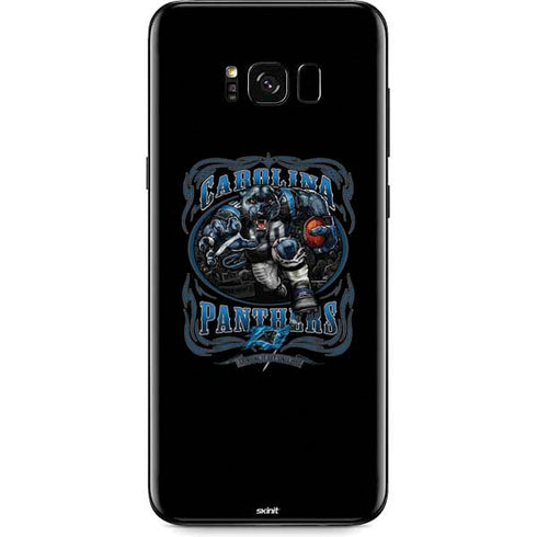 Liquid Blue NFL Carolina Panthers Running Back Galaxy S8 Skin