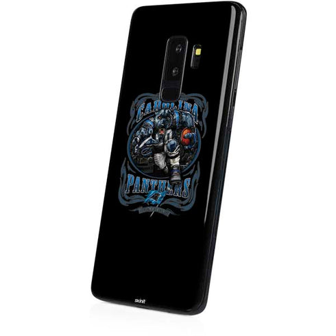 Liquid Blue NFL Carolina Panthers Running Back Galaxy S9 Plus Skin
