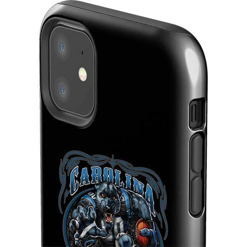 Liquid Blue NFL Carolina Panthers Running Back iPhone 11 Impact Case