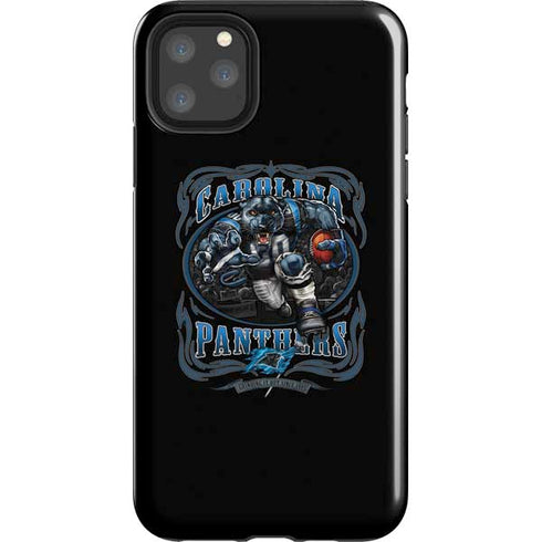 Liquid Blue NFL Carolina Panthers Running Back iPhone 11 Pro Max Impact Case