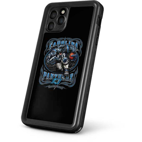 Liquid Blue NFL Carolina Panthers Running Back iPhone 11 Pro Max Waterproof Case