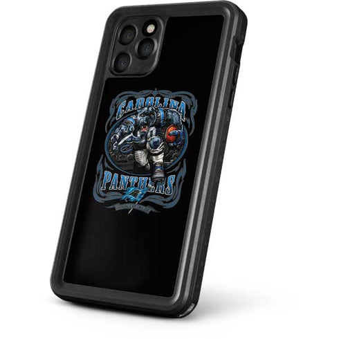 Liquid Blue NFL Carolina Panthers Running Back iPhone 11 Pro Waterproof Case