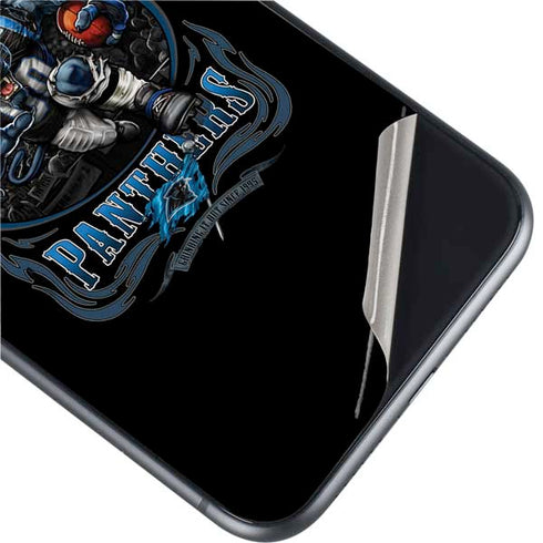 Liquid Blue NFL Carolina Panthers Running Back iPhone 11 Skin