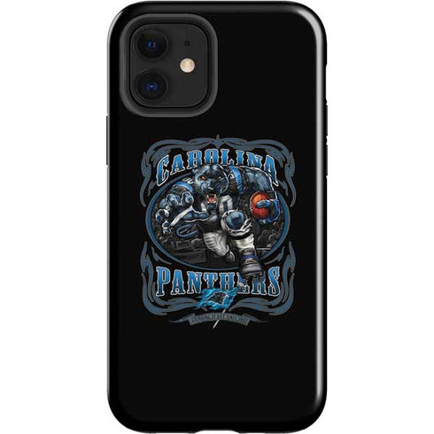 Liquid Blue NFL Carolina Panthers Running Back iPhone 12 Impact Case