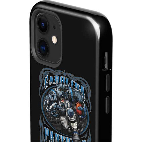 Liquid Blue NFL Carolina Panthers Running Back iPhone 12 Impact Case