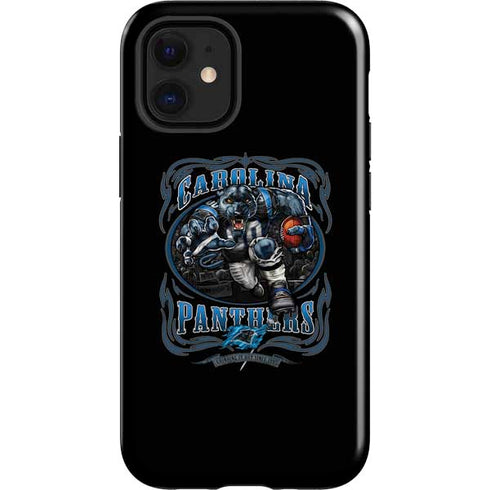 Liquid Blue NFL Carolina Panthers Running Back iPhone 12 Mini Impact Case