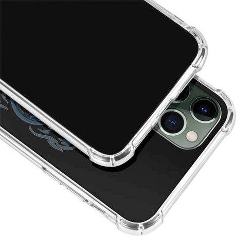 Liquid Blue NFL Carolina Panthers Running Back iPhone 12 Pro Clear Case