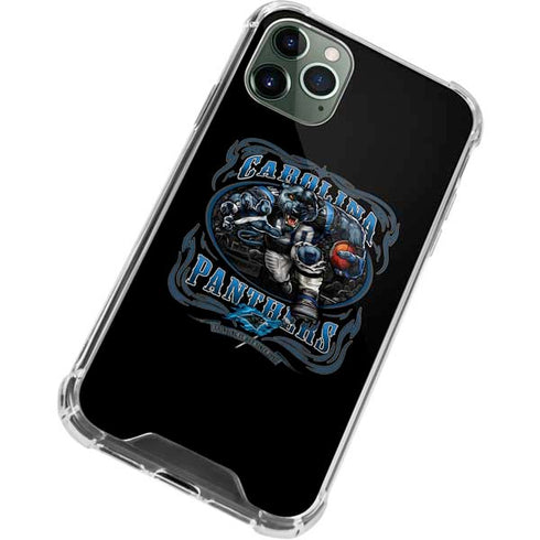 Liquid Blue NFL Carolina Panthers Running Back iPhone 12 Pro Clear Case