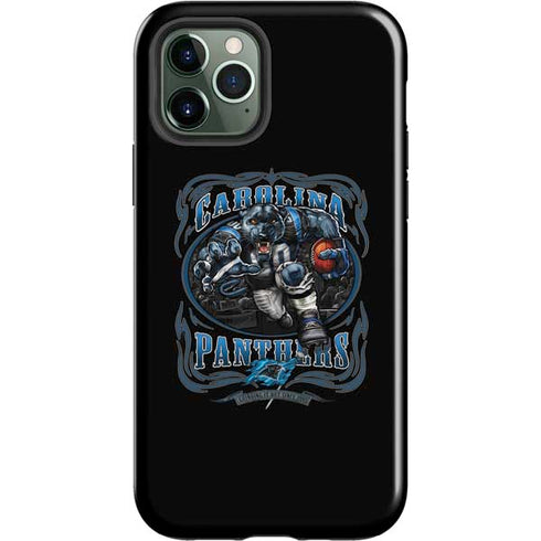 Liquid Blue NFL Carolina Panthers Running Back iPhone 12 Pro Max Impact Case