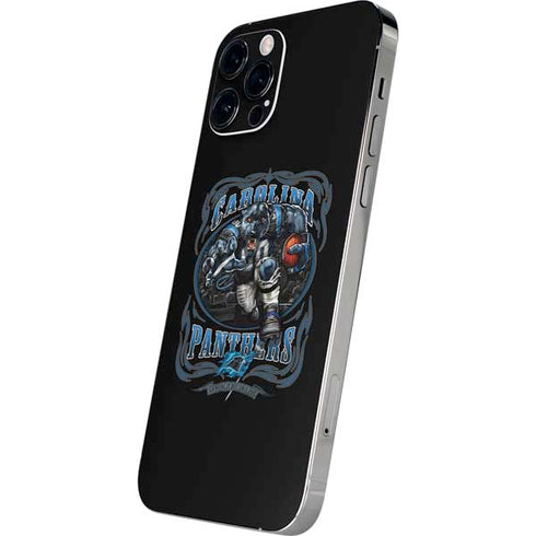 Liquid Blue NFL Carolina Panthers Running Back iPhone 12 Pro Max Skin