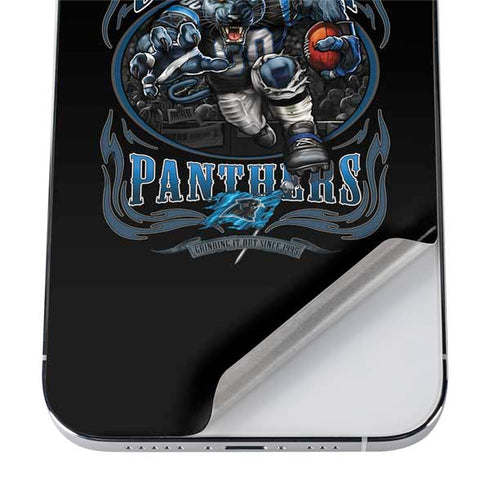 Liquid Blue NFL Carolina Panthers Running Back iPhone 12 Pro Skin