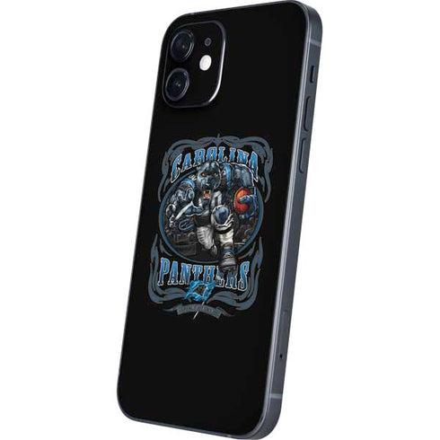 Liquid Blue NFL Carolina Panthers Running Back iPhone 12 Skin