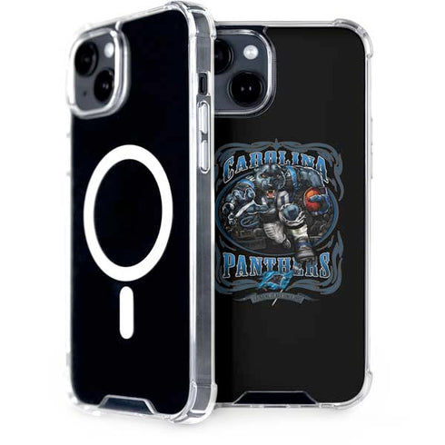 Liquid Blue NFL Carolina Panthers Running Back iPhone 13 MagSafe Case