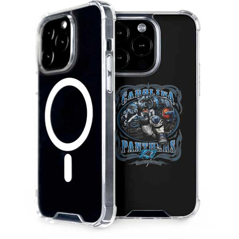 Liquid Blue NFL Carolina Panthers Running Back iPhone 13 Pro MagSafe Case