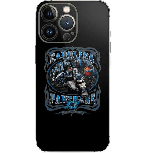 Liquid Blue NFL Carolina Panthers Running Back iPhone 13 Pro Skin