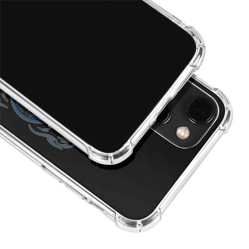 Liquid Blue NFL Carolina Panthers Running Back iPhone 14 Clear Case