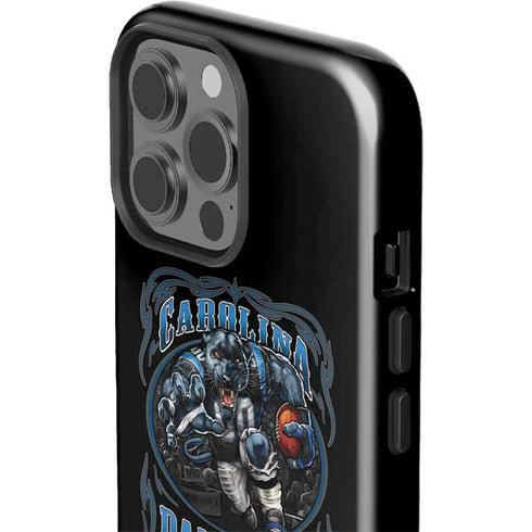 Liquid Blue NFL Carolina Panthers Running Back iPhone 15 Pro Max Impact Case